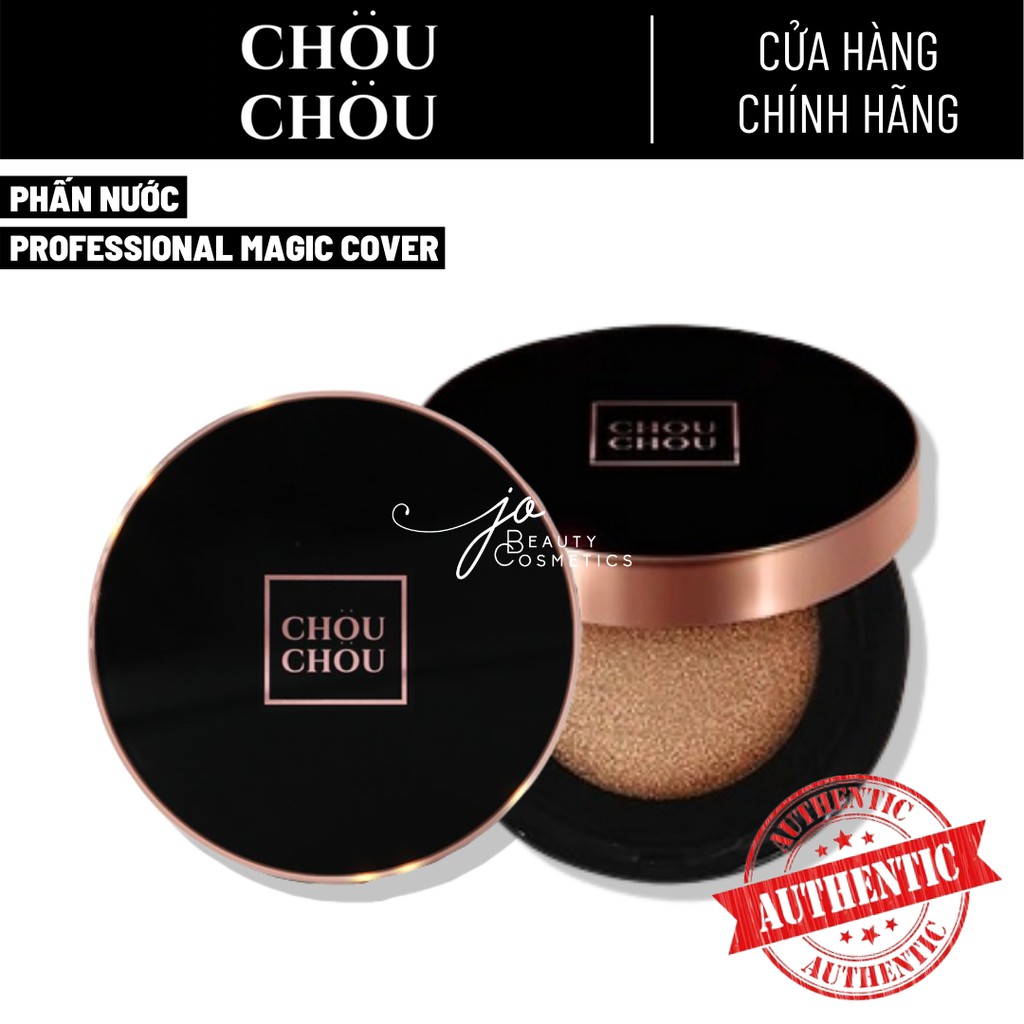 Phấn nước ChouChou ✨CHE PHỦ CAO✨Professional Magic Cover Cushion SPF 50+/ PA+++ 15g Tông 21