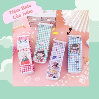 Túi Đựng Bút Hình Hộp Sữa Cute, Hộp Đựng Bút Học Sinh Dễ Thương