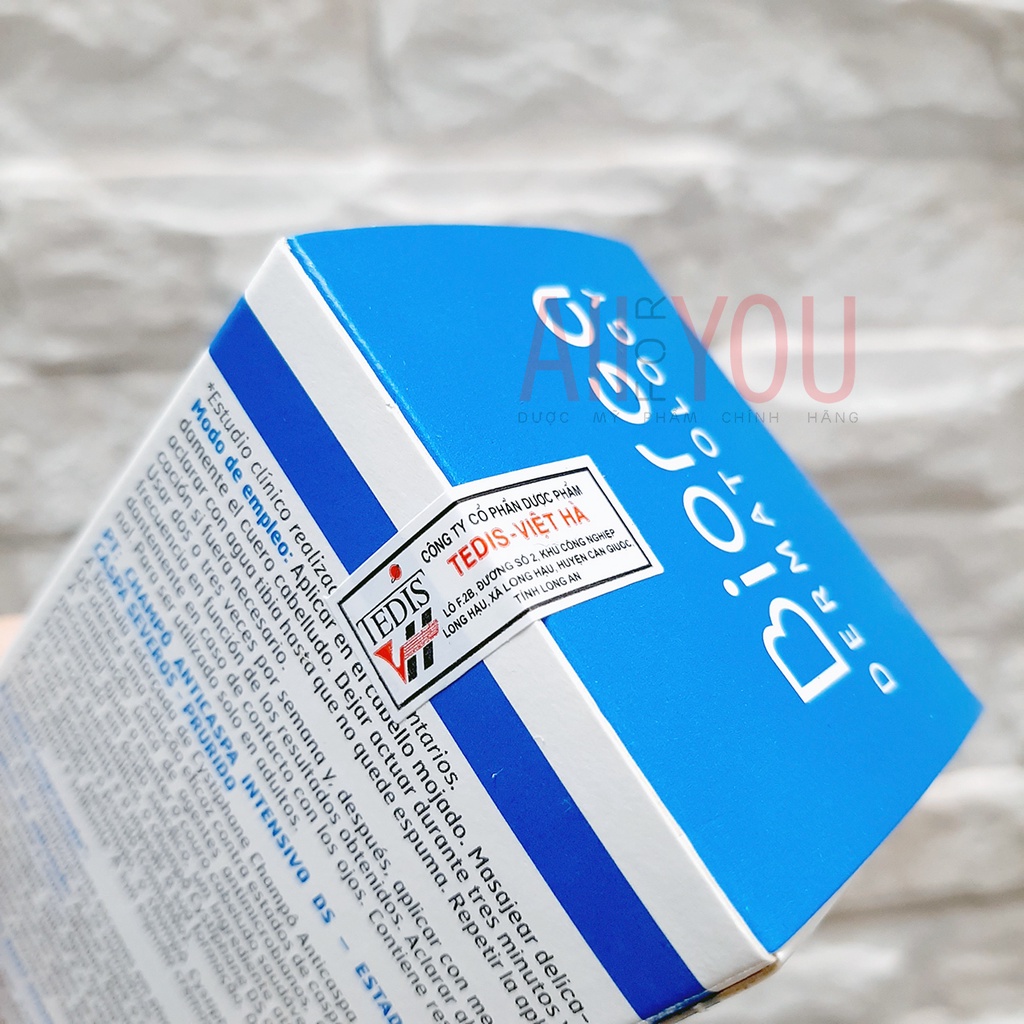 Cystiphane BIORGA Anti Dandruff Shampoo DS 200mL - Dầu Gội Giảm Gàu, Giảm Ngứa, Giúp Tóc Khỏe.
