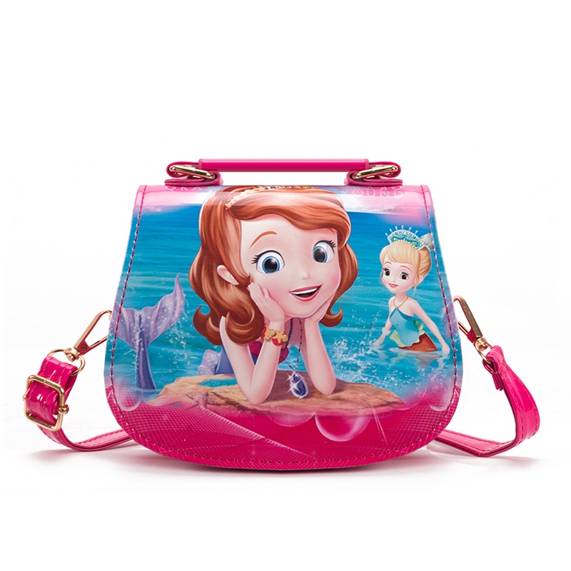 DISNEY Túi Xách In Hình Công Chúa Elsa Anna Trong Phim Frozen 2022 Cho Bé Gái