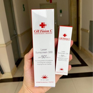 Kem chống nắng Cell Fusion C Laser 100 SPF50+++ (10ml & 50ml)