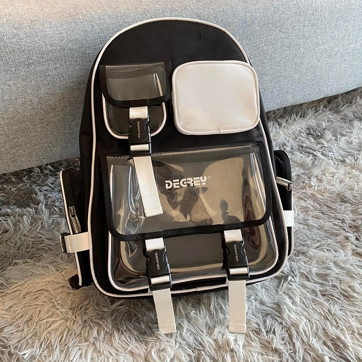 Balo Degrey Backpack Loang Màu - Balo Đi Học Nam Nữ Thời Trang Nhiều Ngăn Tiện Dụng Chống Thấm Nước Cao Cấp - Gin Store