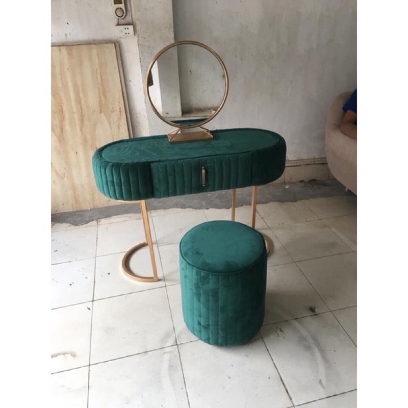 Bàn phấn bọc nỉ đủ màu giá rẻ