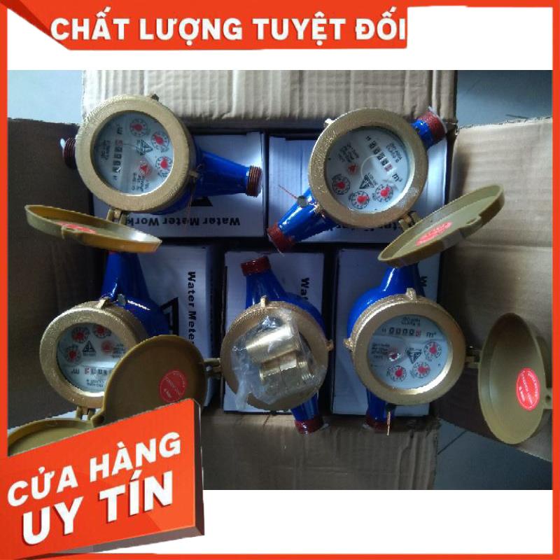 đồng hồ nước gang ren 27