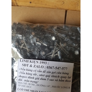 [ 100 CON ] Tụ hóa 100UF 35V  6x11mm