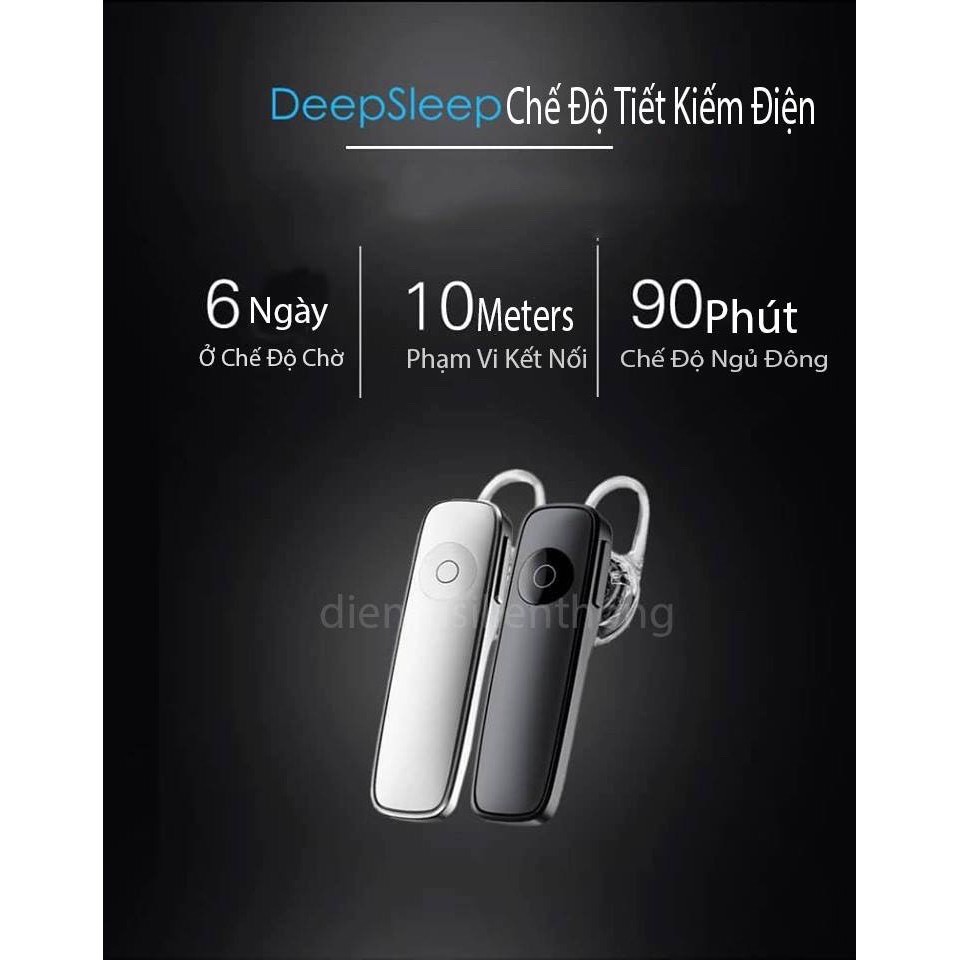 [Sản Phẩm Loại 1] Tai Nghe Bluetooth Nhét Tai Kèm Mic Đàm Thoại Nghe Nhạc Wireless Headset M165 | BigBuy360 - bigbuy360.vn