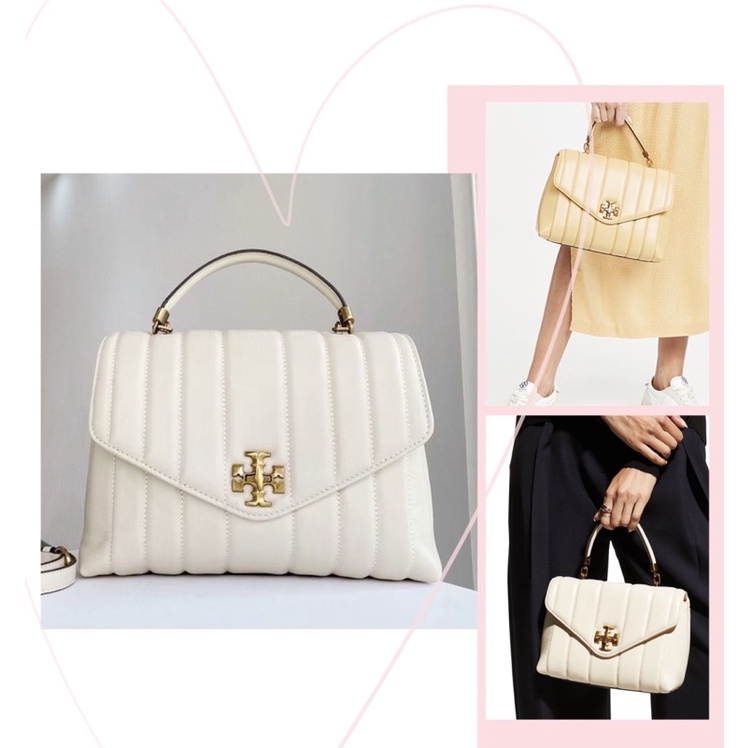 TNS - Túi xách tay siêu hot Torie Kira Satchel - chất da thật cao cấp - màu trắng sang trọng