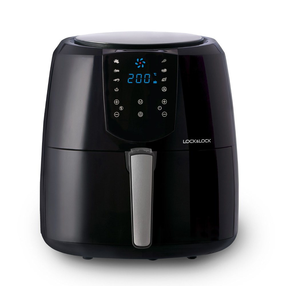 Nồi Chiên Không Dầu Lock&Lock Jumbo Plus Air Fryer 5.2L Màu-đen EJF357BLK #7