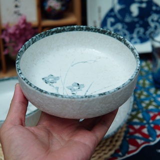 Đĩa Men Đá Sâu Lòng - Gốm Sứ Nhật Bản