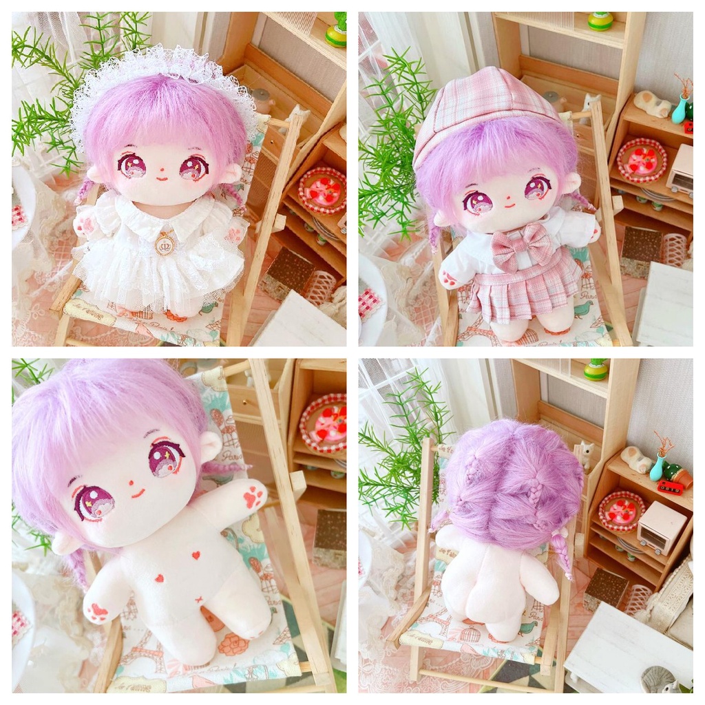 Búp Bê Hình Thần Tượng Tóc Dài 20cm Có Giá Đỡ Làm Quà Tặng Mùa Đông Jennie Lisa Rose Jisoo