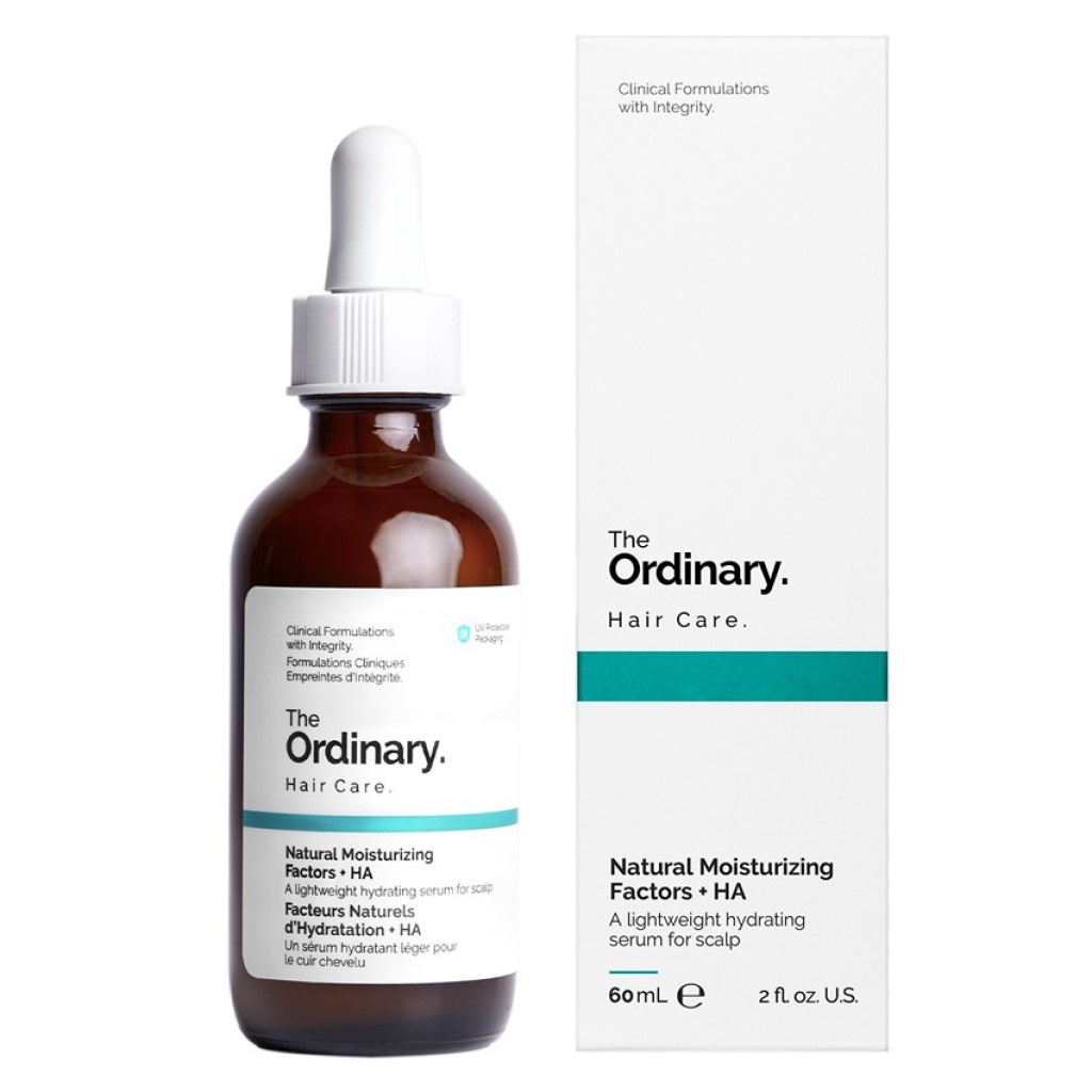 Serum Hair Care The Ordinary Natural Moisturizing Factors + HA Scalp dưỡng tóc và da đầu 60ml