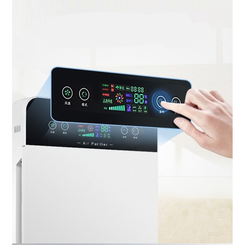 Máy lọc không khí thông minh gia đình ion âm PM2.5 + khử mùi trong nhà có điều khiển từ xa | BigBuy360 - bigbuy360.vn
