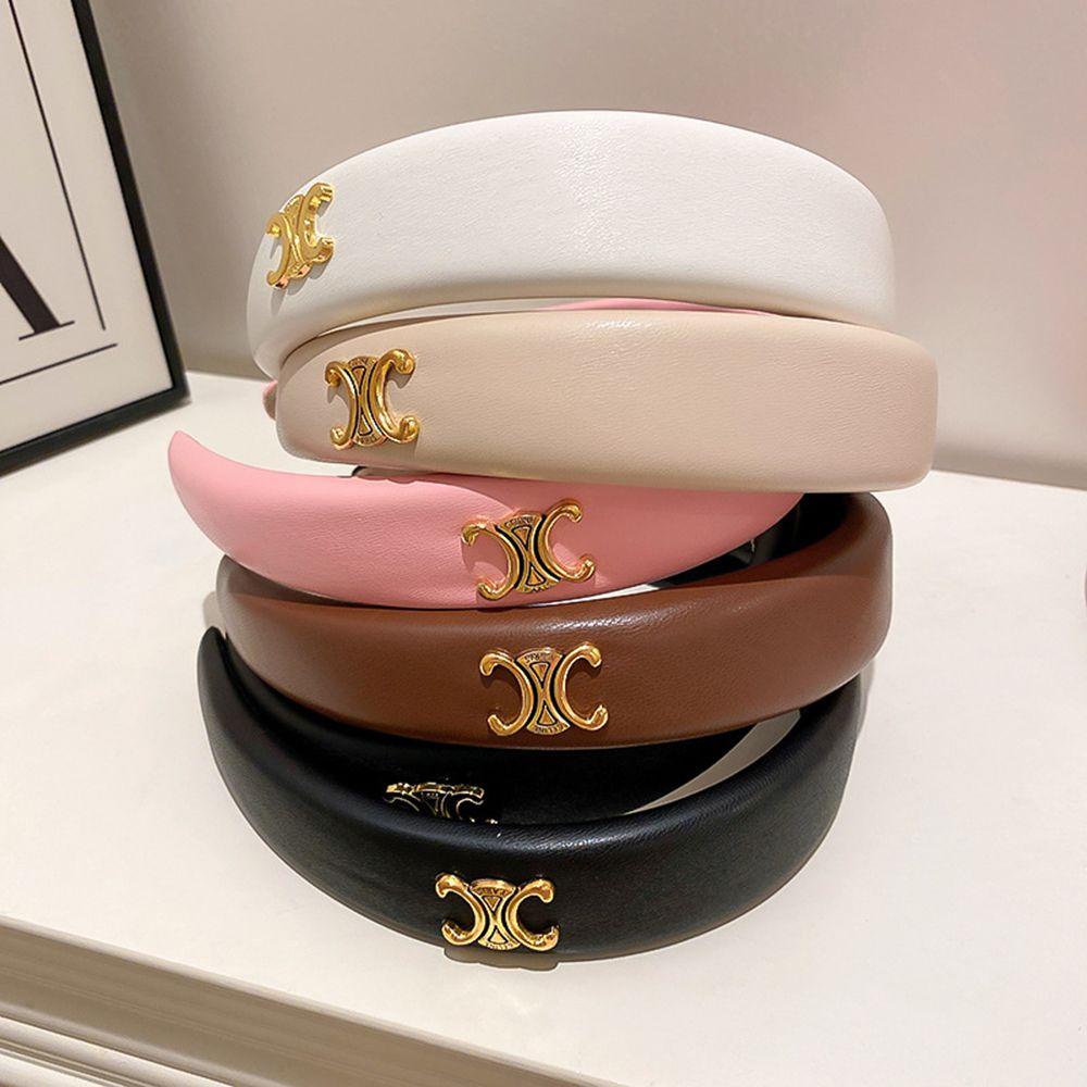 Băng Đô Cài Tóc Rửa Mặt / Trang Điểm Bằng Bọt Biển Rửa Mặt Kiểu Retro Đơn Giản Ngọt Ngào RALPH Arc de Triomph