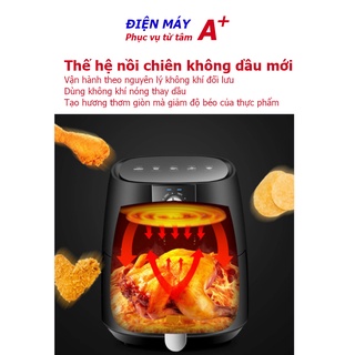 Nồi chiên không dầu Camel 6L - 6,5L - 7L Phiên bản 2022 [1 đổi 1 bất kể lý do]