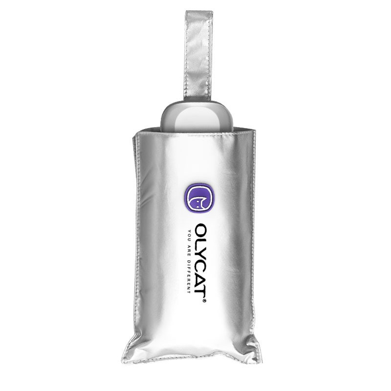 OLYCAT Ô dù cao cấp mini chống tia UV - Mẫu phủ bạc