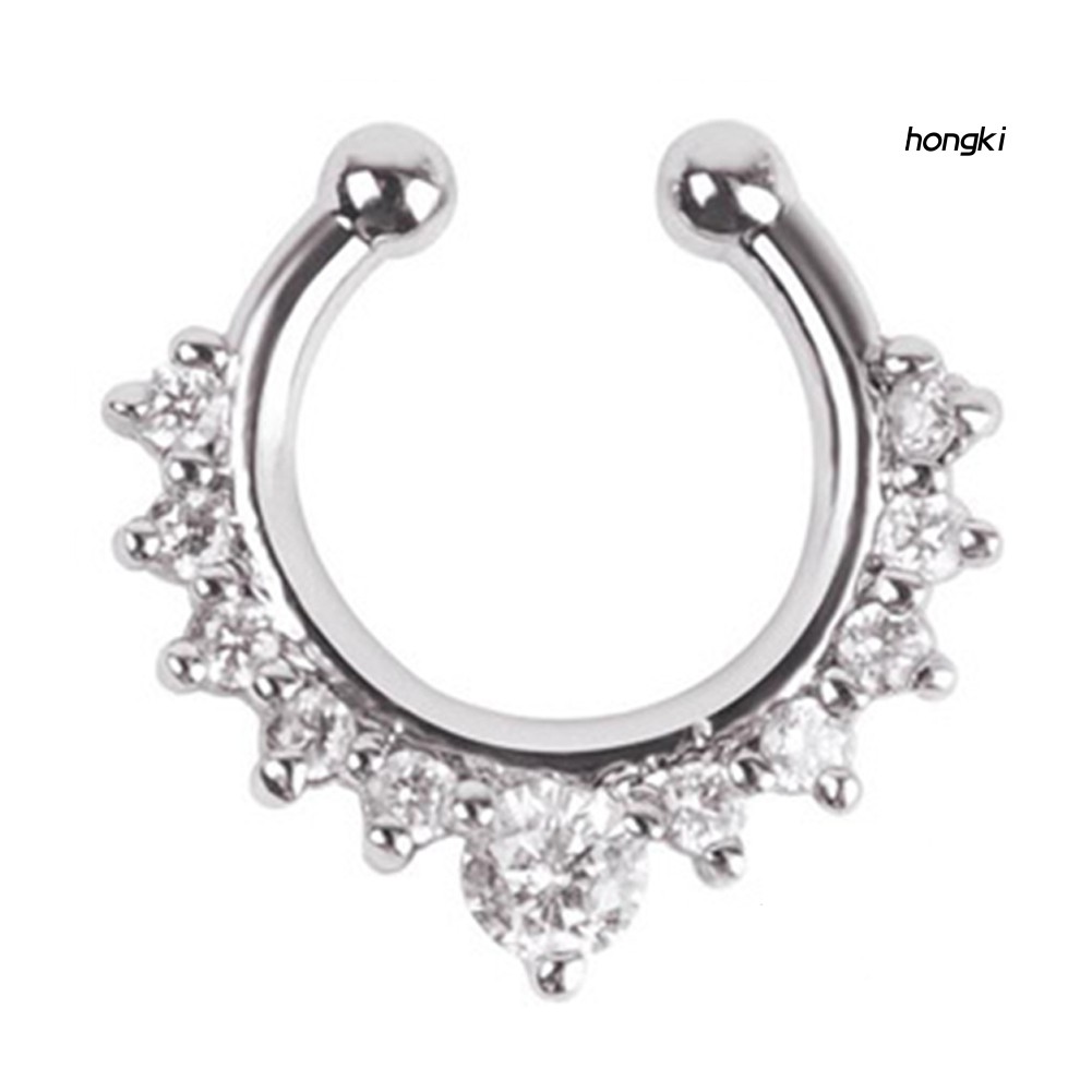 Khuyên Mũi Đính Đá Thời Trang Cho Nữ