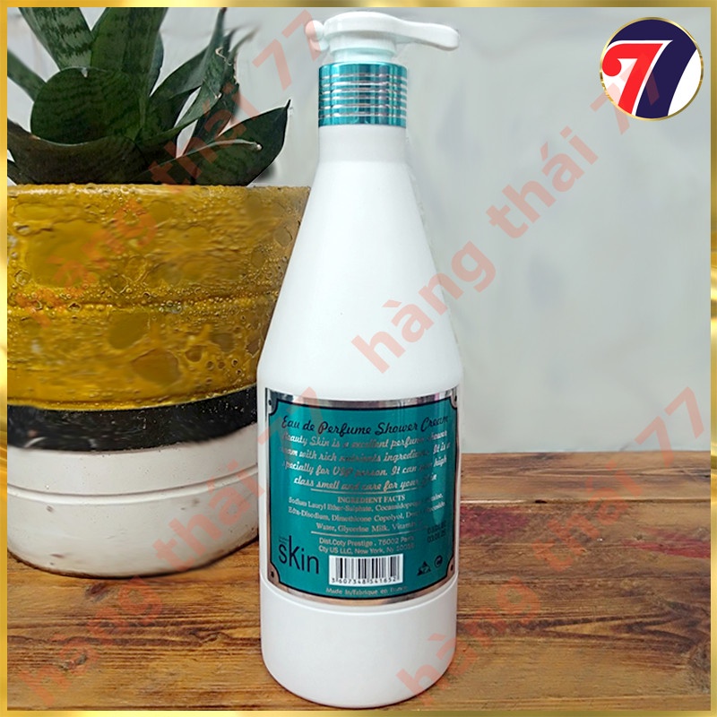 Sữa tắm dưỡng ẩm làm trắng da hương nước hoa SKIN 700ml - hangf chuẩn