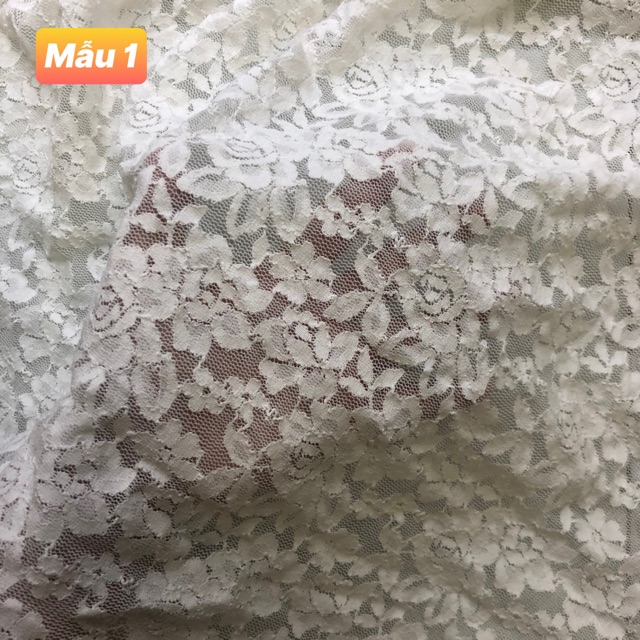(MỚI VỀ THÊM MÀU MỚI) 1m Vải Ren Thun May Áo Dài, Sườn Xám, Áo Dài Cách Tân, Đầm Váy, Áo Kiểu Siêu Xinh Hàng Công Ty