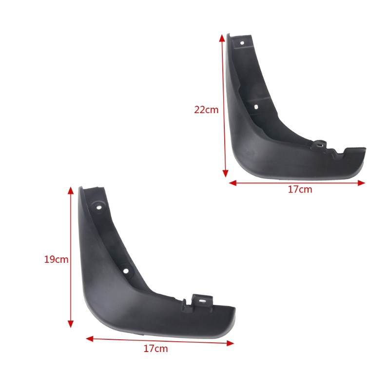 Set 4 tấm chắn bùn chuyên dụng thích hợp cho xe hơi Mazda 6 atenza 2013-2017 2015 2