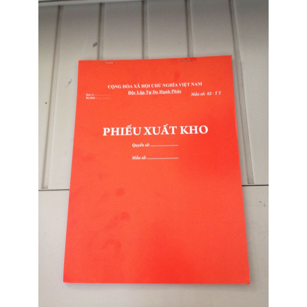 [Rẻ Vô Địch]Phiết xuất kho, nhập kho A4 2,3 liên dày