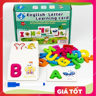 Trò chơi giáo dục: Bộ ghép chữ tiếng Anh - KKstore