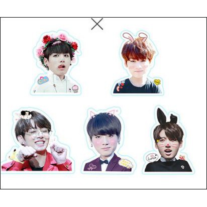 (20idol) Sticker Triệu lệ dĩnh sticker bts sticker dương dương sticker luhan sticker exo