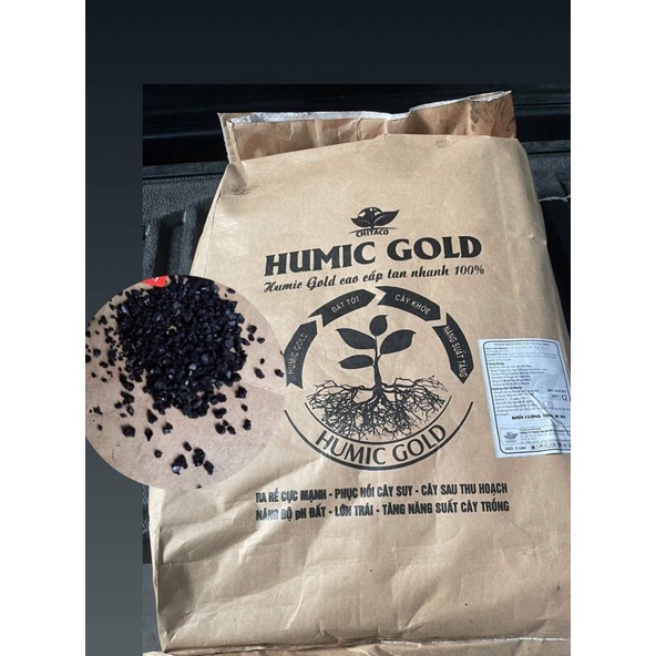 Humic Gold bao 10kg dạng miễng