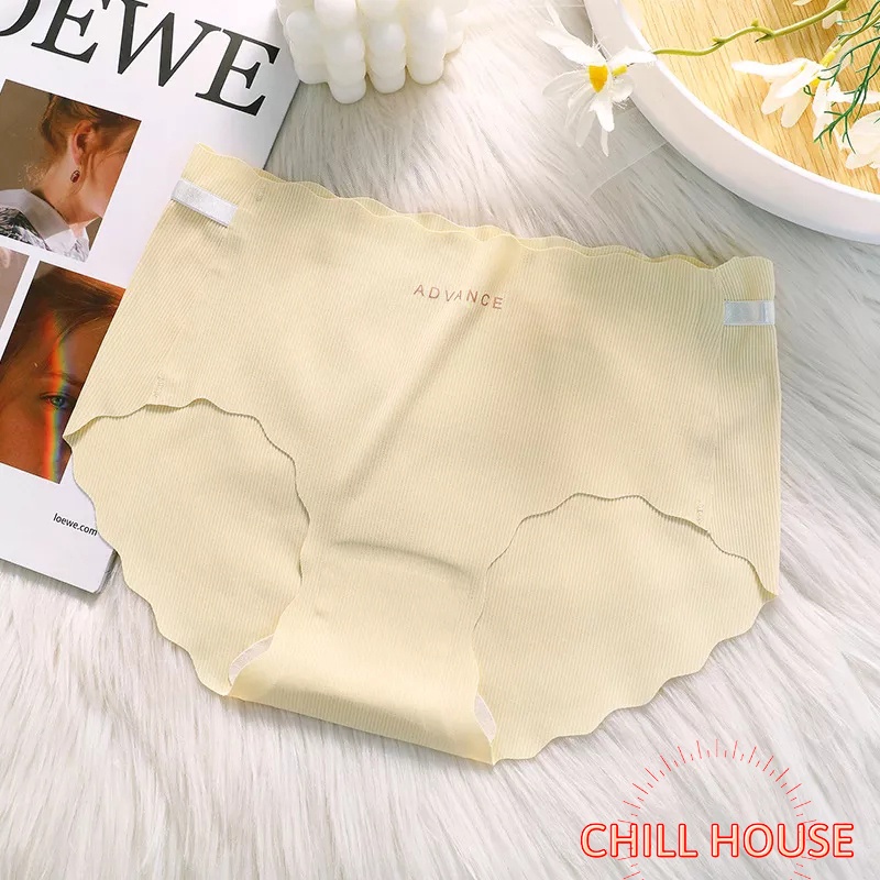 Quần lót nữ, quần su gân tăm viền sóng 6688 - CHILL HOUSE