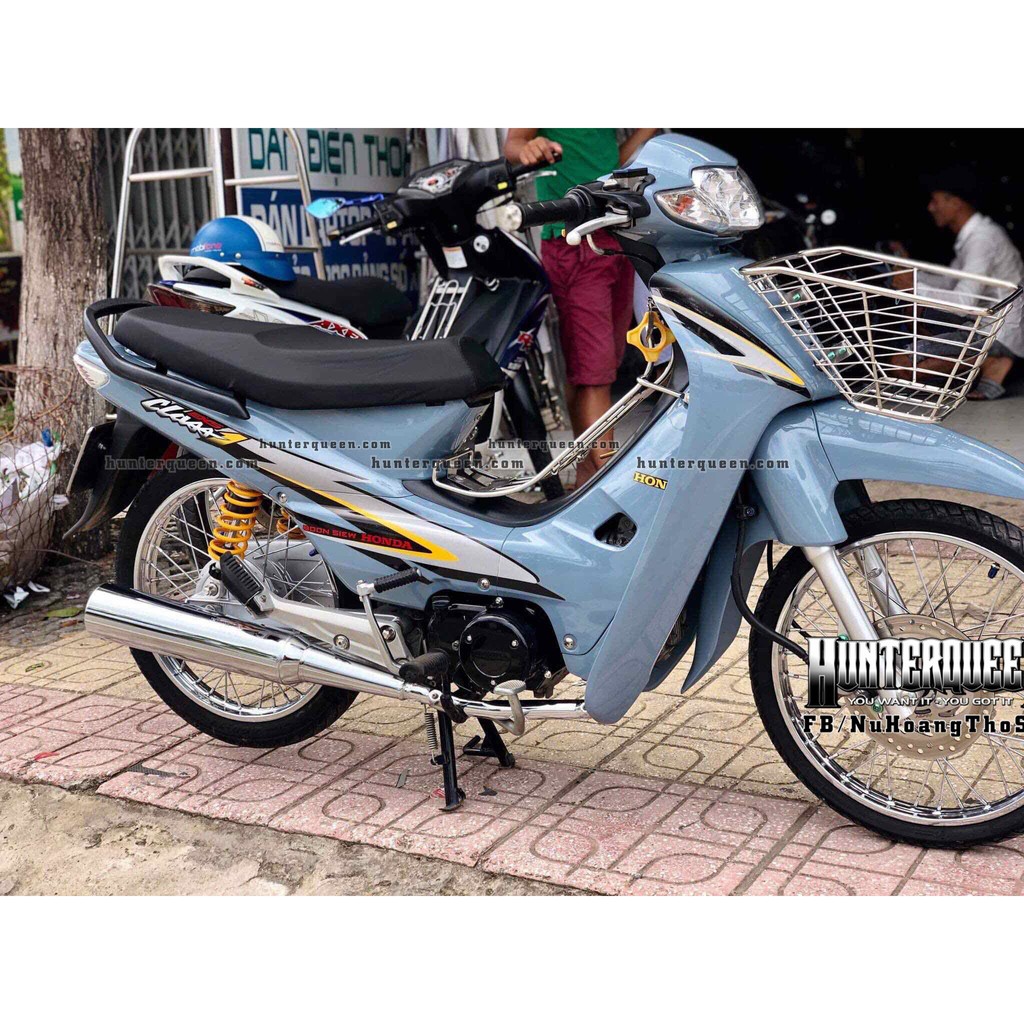 Tem rời dán xe màu xám xi măng. Huyền thoại WAVE nhỏ Class1 EX5