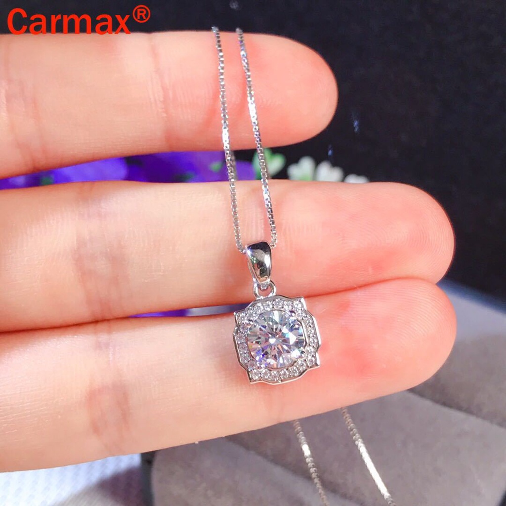 Dây Chuyền Mặt Hình Moissanite Thời Trang Cho Nữ