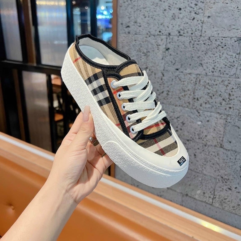 SỤC THỂ THAO BBR sục thể thao kẻ sọc  sục thể thao độn đế 5cm , giày đạp  gót , [RẺ VÔ ĐỊCH]