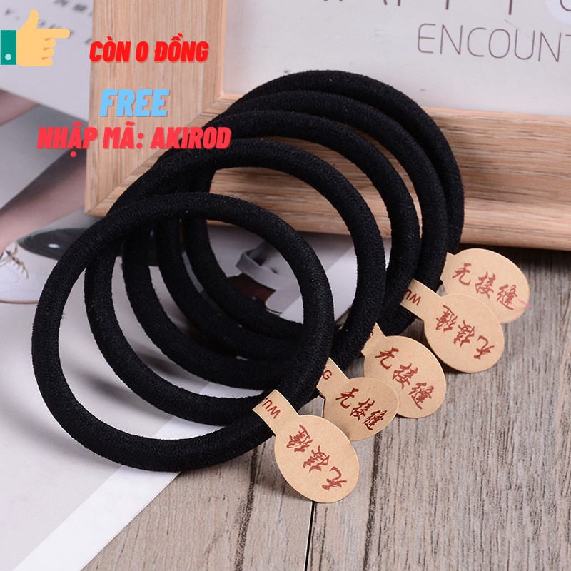 Dây Buộc Tóc Hàn Quốc Bằng Len Dày Co Giãn Phong Cách Hàn Quốc Dành Cho Nữ