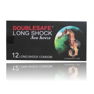 Bao Cao Su Cá Ngựa Double safe Longshock - Hộp 12 cái