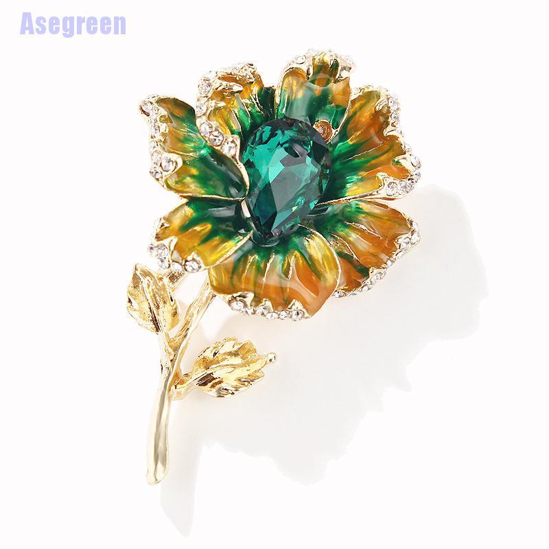 Ghim cài áo hình bông hoa xinh xắn thời trang