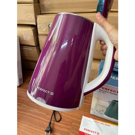 Ấm đun siêu tốc 2 lớp Inox 304 Perfect 2L2- Hàng chính hãng