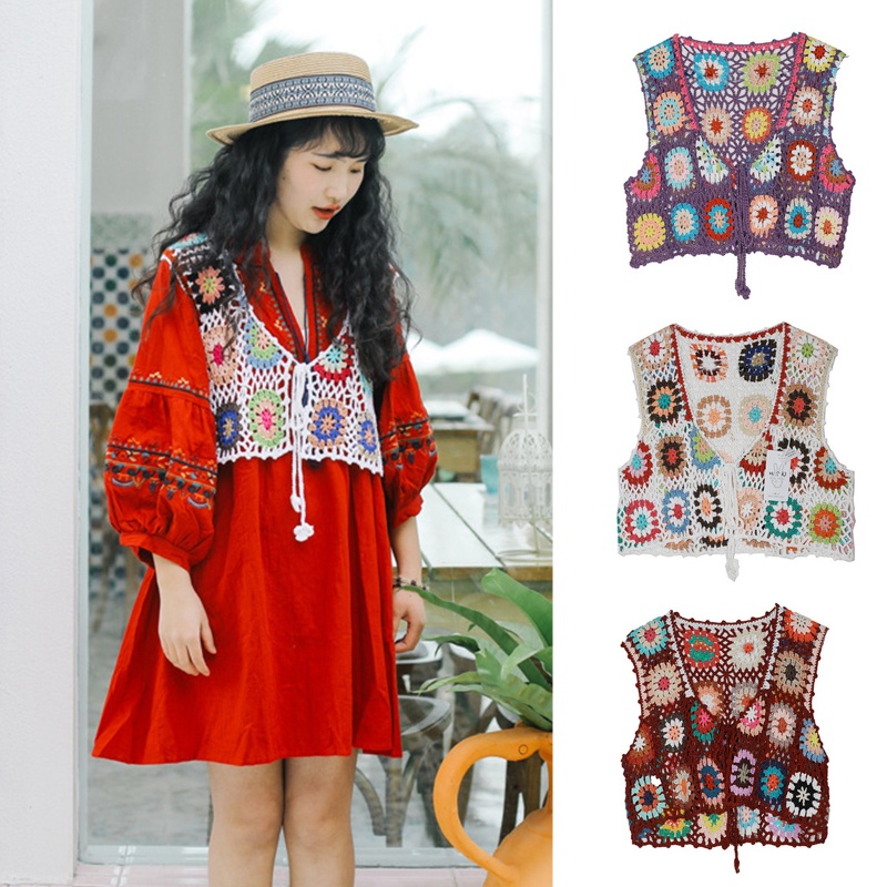 Brroa Áo Tank Top Dệt Kim Cổ Chữ V Thời Trang Mùa Hè Cho Nữ