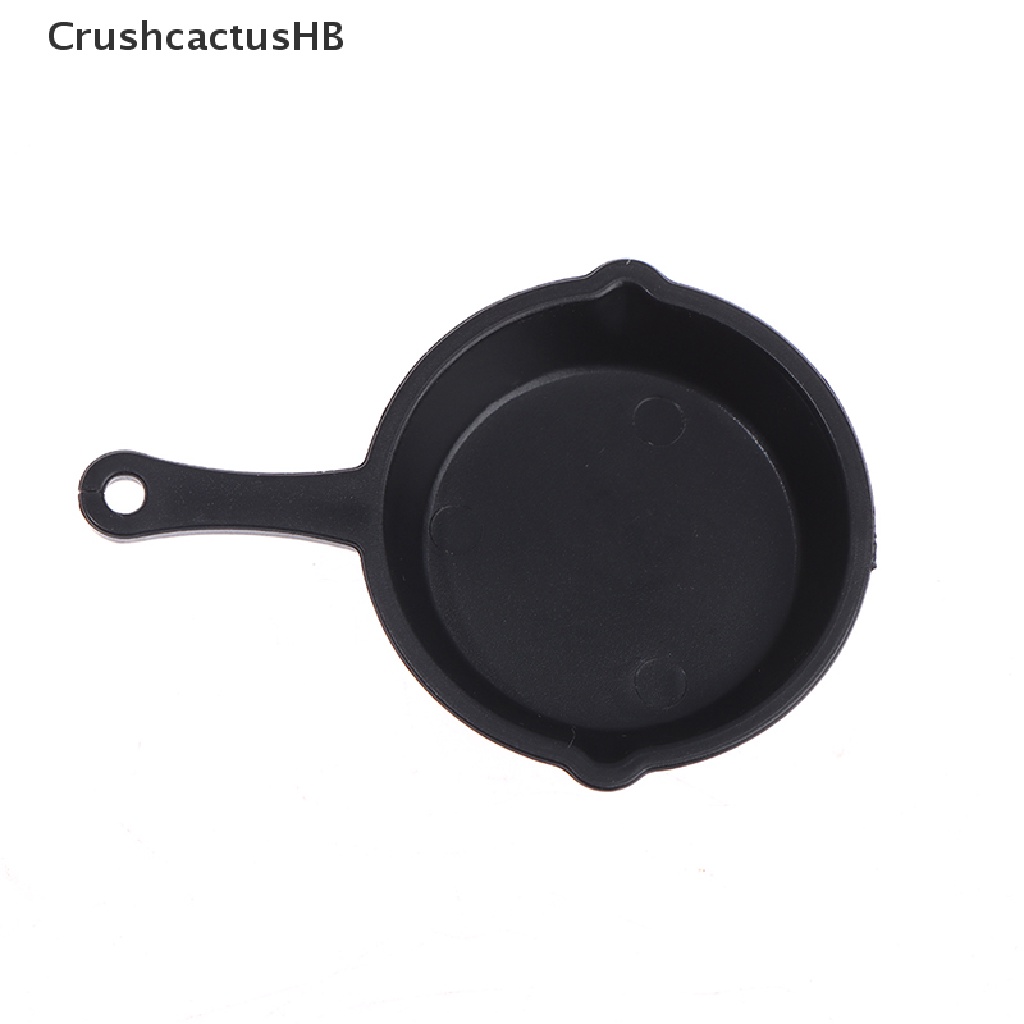 [CrushcactusHB] Creative Mini Pan Doll House Kitchen Small Frying Pan Casserole Accessories Hot Sell