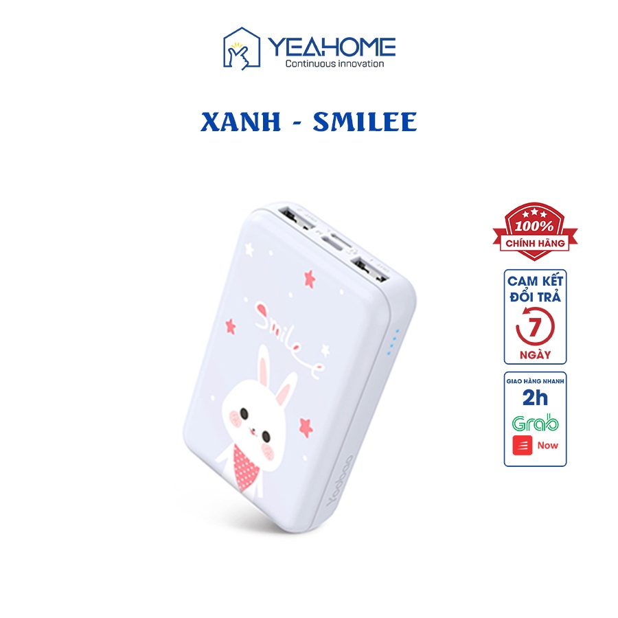 Pin Sạc dự phòng mini Yoobao P10W 10000mAh, Hàng chính hãng, Bảo hành 6 tháng