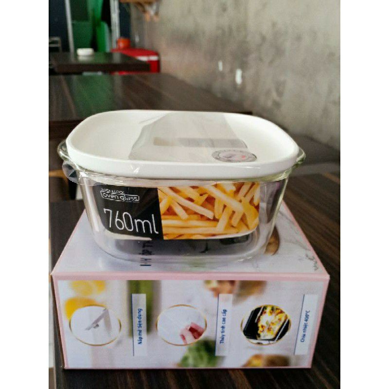 Hộp Thủy Tinh Lock &amp; Lock 760ml
