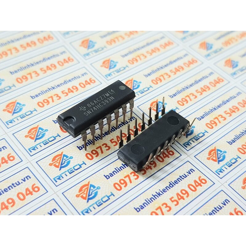 [Combo 5 chiếc] SN74HC393N 74HC393 IC Số DIP-14