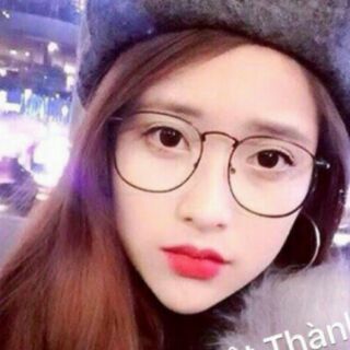 Mắt kính tròn siêu kute