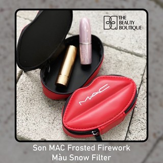 Son MAC Frosted Firework màu Snowfilter