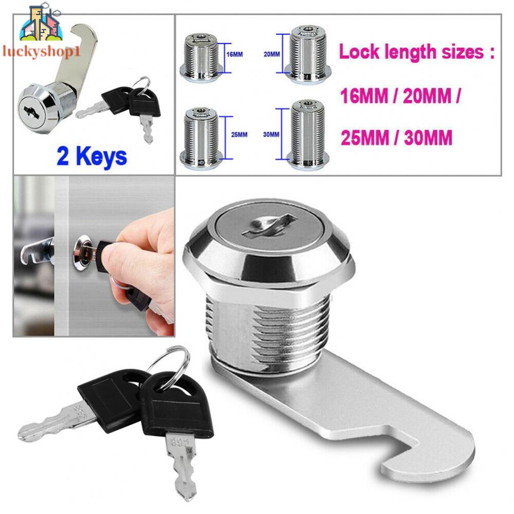 Ổ Khóa Có 2 Chìa Khóa 16 / 20 / 25 / 30mm