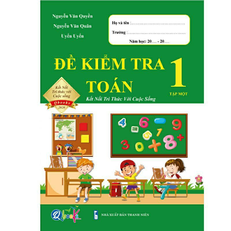 Sách - Combo Đề Kiểm Tra Và Bài Tập Tuần Toán Và Tiếng Việt Lớp 1 - Kết Nối Tri Thức Với Cuộc Sống - Học Kì 1