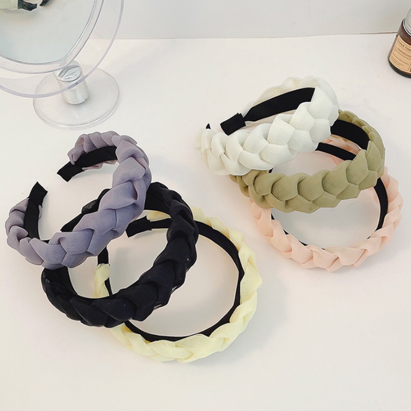 Băng Đô Vải Bản Rộng Phong Cách Hàn Quốc Thời Trang Dành Cho Nữ