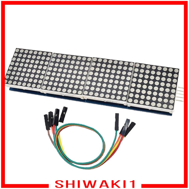 Mô Đun Điều Khiển Hiển Thị Ma Trận Shiwaki1 Max7219 Led 8x8 Dot Matrix | BigBuy360 - bigbuy360.vn