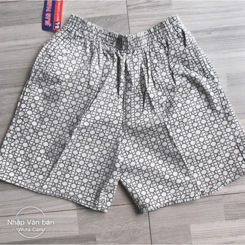 Quần short ngố thô nam trung niên chất mềm mát