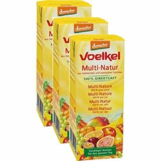 Nước ép hữu cơ hoa quả tổng hợp Voelkel - 200ml