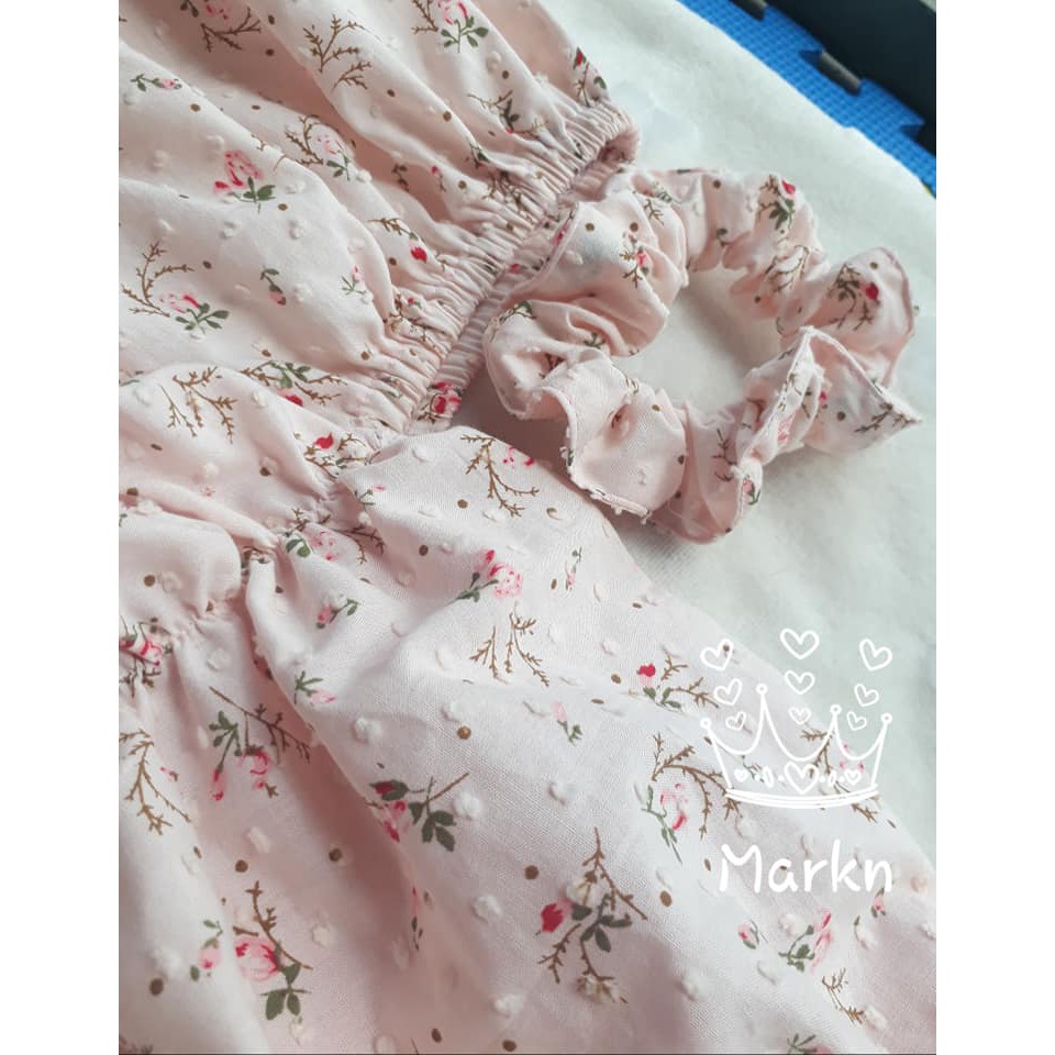 RẬP GIẤY - Bộ Công sở Áo nhún Quần suông vểnh DC043
