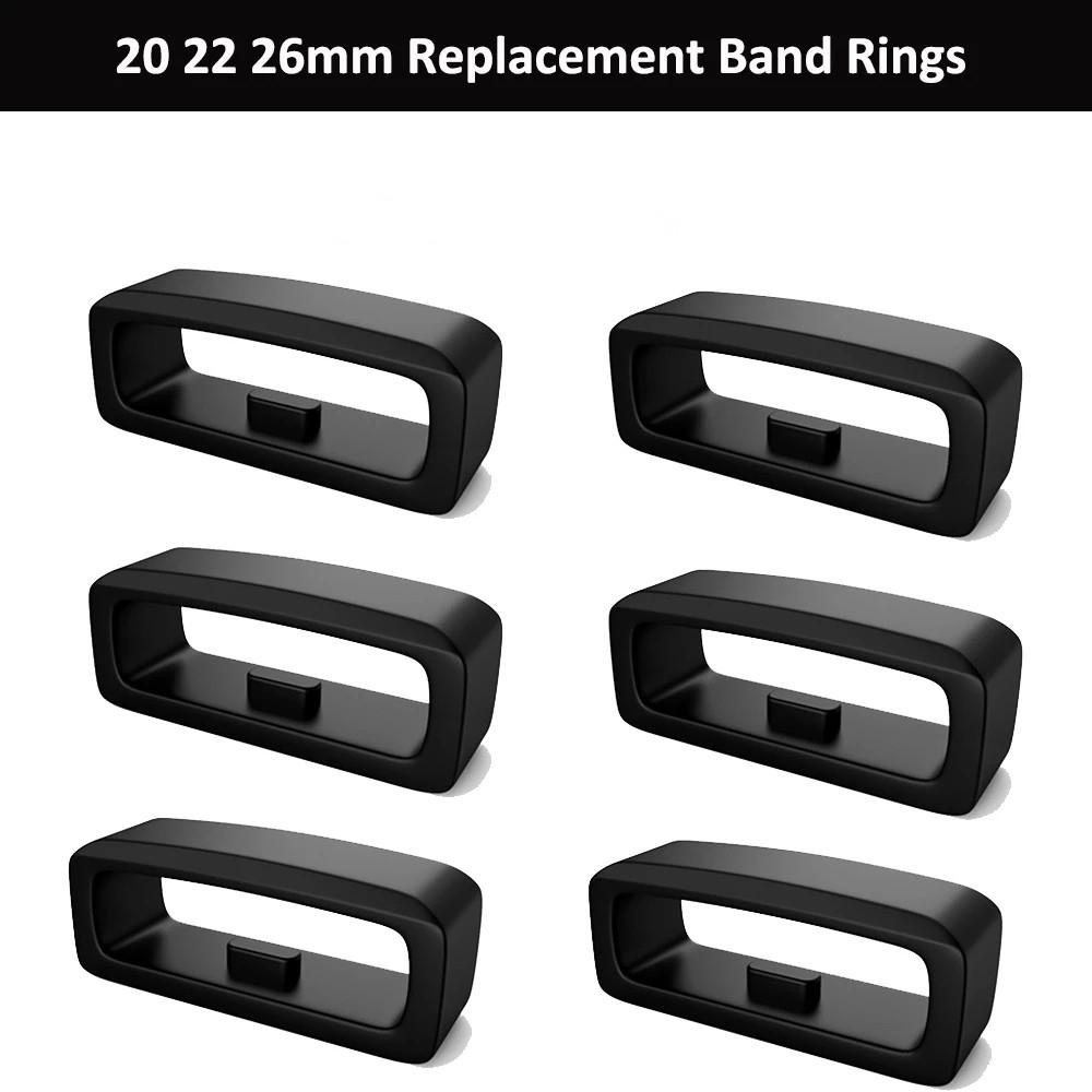 Vòng Silicone Mềm Thay Thế Cho Đồng Hồ Đeo Tay 20mm 22mm 26mm